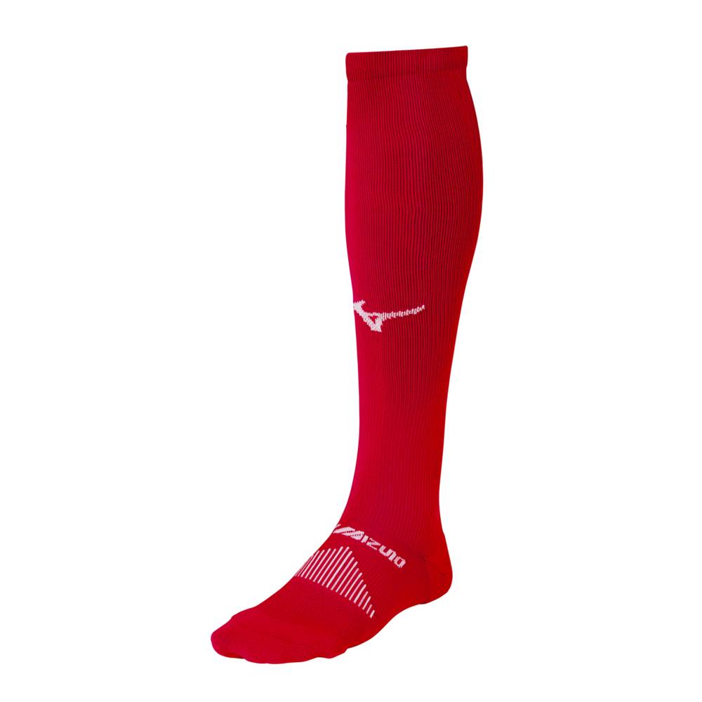 Panske Ponožky Mizuno Performance OTC Baseball Červené Vypredaj GMER78950